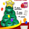 Arbol de Navidad con Globos de Helio Personalizados - Decora tu Centro Comercial