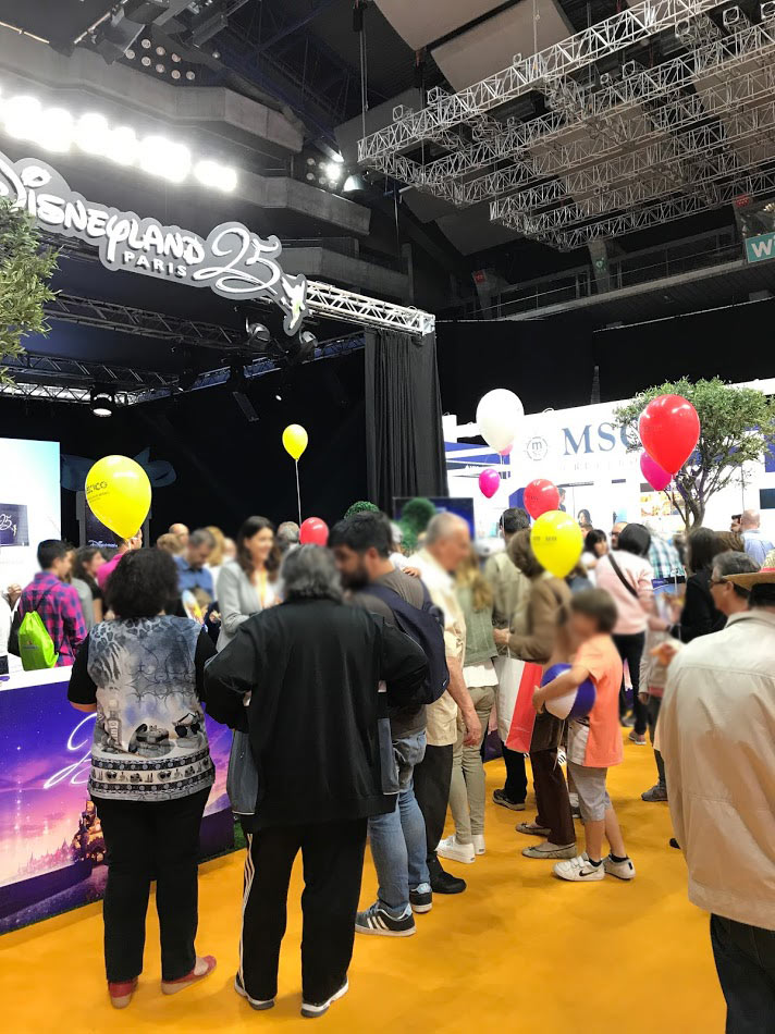 Evento Wizink Feria del Viaje de Madrid